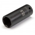Steelman 61022 6-Point Deep Impact Socket, 22.5 mm, 1/2" drive-