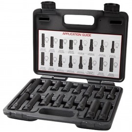 STEELMAN 78537 Locking Lug Nut Master Key Set, double hex head design, thin wall-