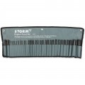 Storm 3S301B Transfer Punch Set, 32-pack, 3/32 to 1"-