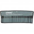 Storm 3S301B Transfer Punch Set, 32-pack, 3/32 to 1"-
