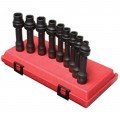Sunex 2695 Driveline Socket Set, 1/2" drive, 9-pack-