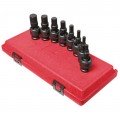 Sunex 2749 Universal Metric Hex Set, 1/2" Drive, 10-pack-