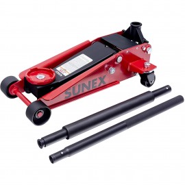 Sunex 6603GJ Floor Jack, 3-ton, 5.17 to 18.62"-
