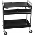 Sunex 8013ABK Service Cart, 1 drawer, locking top and drawer-