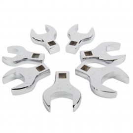 Sunex 9720 Crowfoot Wrench Set, 1/2" Drive, SAE, 7-pack-
