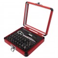 Sunex 9726 Mini Ratchet/Bit Set, 38-piece-