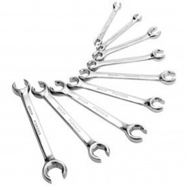 Sunex 9809 Flare Nut Wrench Set, 9-pack, SAE and Metric-