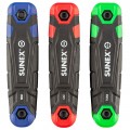Sunex 98525F Folding Hex Key Set, 25-pack, SAE/Metric/Torx-