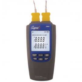 Supco EM60 Dual Temperature Differential Thermometer-