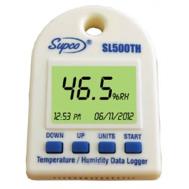 Supco SL500TH Miniature Temp and Humidity Data Logger with display-