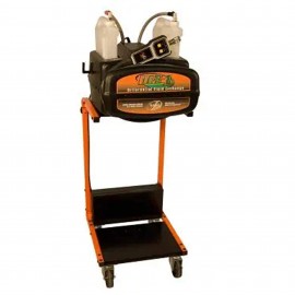 Symtech 32010000 Differential Fluid Exchanger, 4 quart, with battery-powered cart and charger-