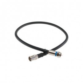 T3 Innovation CA004 Cable Assembly F-Jack to Push-On F-Plug, 12&amp;quot;-