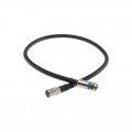 T3 Innovation CA004 Cable Assembly F-Jack to Push-On F-Plug, 12&amp;quot;-