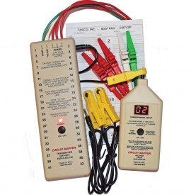 Tasco Circuit Mapper System CMT42DS Tracer for Branch Circuits-