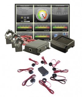 TED Pro Commercial Kit Three-Phase Energy Monitoring System with Spyder 200-D, 400A-