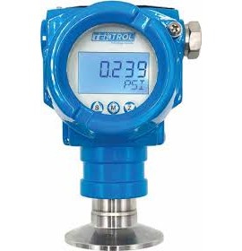 Tek-Trol 3120C-G-1-CSA-1-SS-1 Tri-Clamp Gauge Pressure Transmitter, 0 to 5.8 psig-