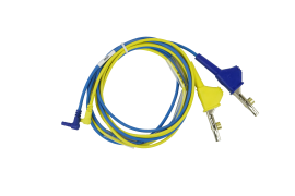 Tempo 1155-0614 Test Leads, yellow and blue-