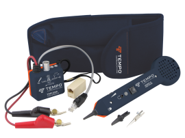 Tempo 701K-G/6A Professional Tone Tracing Kit with ABN test clips, standard-