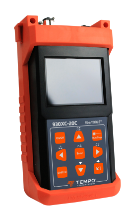 Tempo 930XC-20C-UPC-ST Optical Time-Domain Reflectometer, dual wavelength single mode, 1310/1550 nm, UPC/ST-