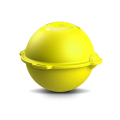 Tempo OM-03 Omnimarker II Underground Utility Marker Ball, yellow, gas, 83 kHz-