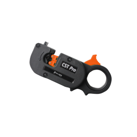 Tempo PA1282 CST PRO Wire Stripper with black blade cassette, 3-level, 0.344 and 0.094"-