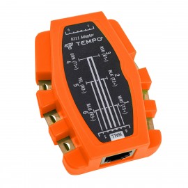 Tempo PA1903 6-Way Modular Adapter, RJ11-
