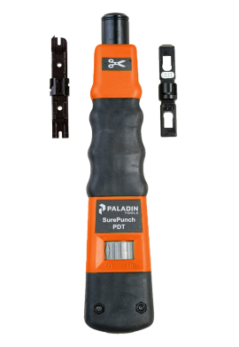 Tempo PA3579 SurePunch&lt;small&gt;&lt;sup&gt;&amp;reg;&lt;/sup&gt;&lt;/small&gt; PDT Punchdown Tool with 110 and 66 reversible cut and punch/punch-only blades-