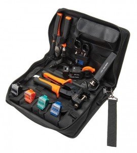 Tempo PA906003 CoaxReady Coax Compression Tool Kit, 12-piece-