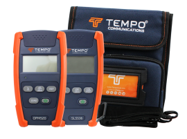 Tempo SM T 1650 KIT HP Optical Power Meter and Stabilized Light Source Kit, OPM520 and SLS536-