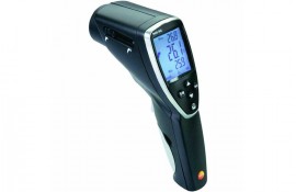 Testo 845 Infrared Thermometer, 75:1 Optics, with Humidity Module-