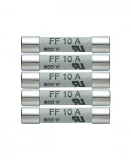 Testo 0590 0005 Spare Fuses, set of 5, 11A/600V-