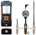 Testo 440 dP Air Velocity and IAQ Measuring Instrument with differential pressure sensor and digital vane probes, &amp;oslash; 3.9 and 0.63&amp;quot;-