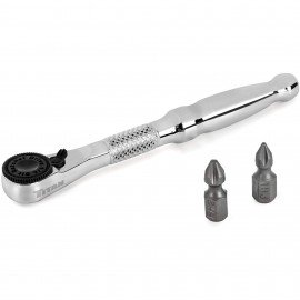 Titan 11333 Micro Ratcheting Bit Driver, 1/4&amp;quot; drive, 60-tooth-