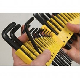 Titan 12712 Hex Key Set, 25-piece, SAE/Metric-