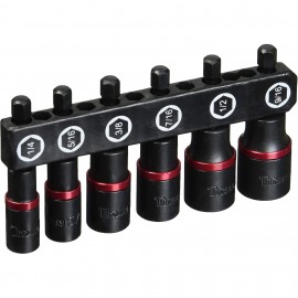 Titan 15222 Impact Grade Nut Driver Set, 1/4 to 9/16&amp;quot;, 6-Piece-