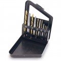 Titan 16013 Spiral Screw Extractor/Drill Bit, 10-piece, cobalt-