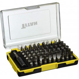 Titan 16061 Bit Set, 61-piece-