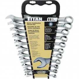Titan 17328 Raised Panel Wrench Set, 11-piece, Metric-