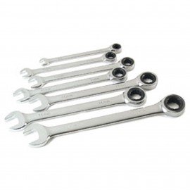Titan 17351 Ratchet Wrench Set, 7-piece, 8 to 18 mm-