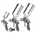 Titan 19220 Gravity Feed HVLP Spray Gun Kit, 4-piece, 3 nozzles-