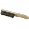 Titan 41228 Shoe Horn Wire Brush, stainless steel, 10&amp;quot;-