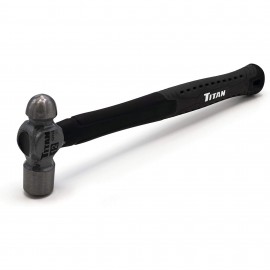 Titan 63312 Ball Peen Hammer, 12 oz, fiberglass handle-