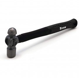 Titan 63312 Ball Peen Hammer, 12 oz, fiberglass handle-