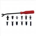 Titan 85535 Push Pin Retainer Clip Set with clip remover tool, 72-piece-