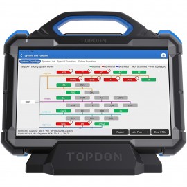Topdon TD10001000 Phoenix Max Diagnostic Scanner, 13.3&amp;quot; LCD, 4-channel oscilloscope-