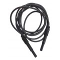 TPI 123501B/5F Test Lead with Banana Plugs, 5', Black-