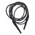 TPI 123501B/5F Test Lead with Banana Plugs, 5', Black-