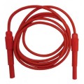 TPI 123501R/5F Test Lead with Banana Plugs, 5', Red-