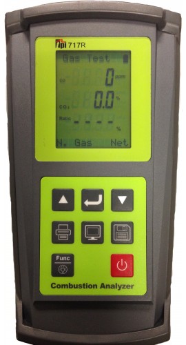TPI 717 Flue Gas Analyzer with Smart Sensors-