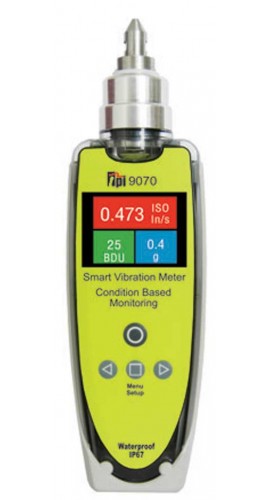 TPI 9070 Smart Vibration Analyzer, 0.2Hz to 1kHz (ISO)-